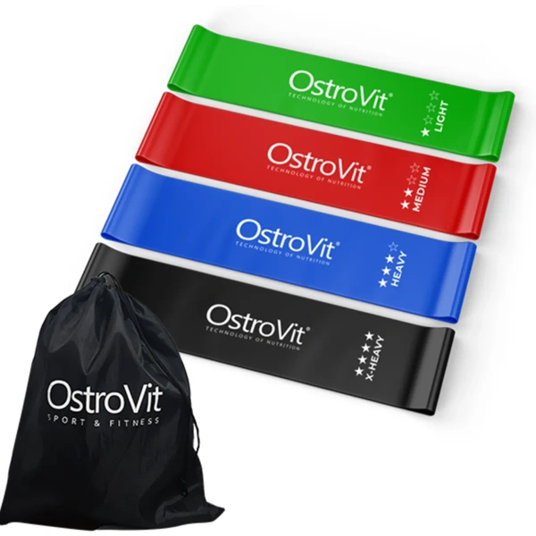 OstroVit Training bands set of 4 (bag) | OstroVit