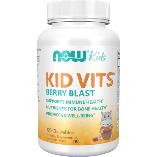 Now Foods, Kid Vits, Juicy Orange, 120 Chewables | Vitamiinit / Min...