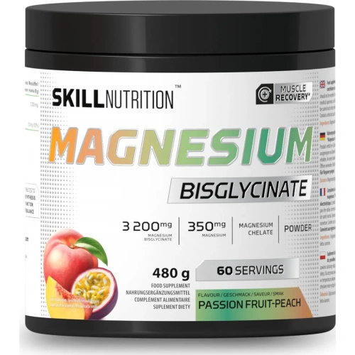 Skill Nutrition Magnesium Bisglycinate, 480g | Magnis – Pirkite dab...