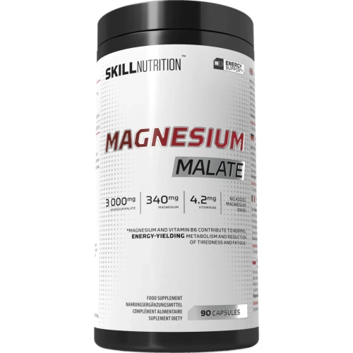 Skill Nutrition Magnesium Malate,120 caps | Skill Nutrition