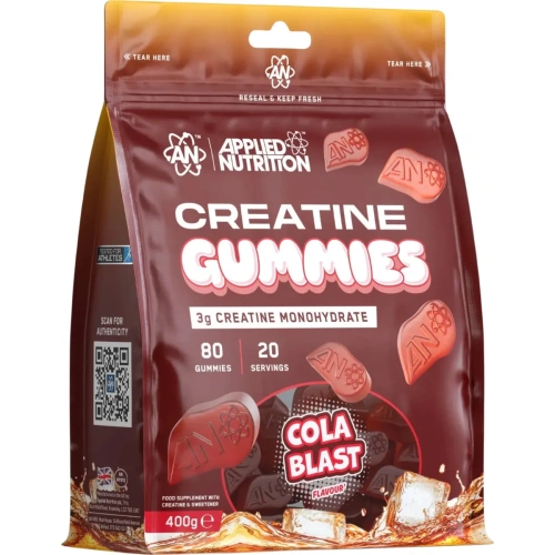 Applied Nutrition Creatine Gummies | Kreatīna kapsulas – Pērc tagad...