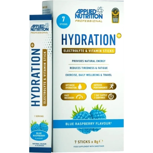 Applied Nutrition, Hydration+ Electrolyte Vitamin Powder Stick Pack...
