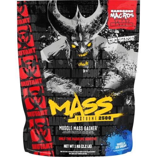 Mutant&nbsp;MASS&nbsp;EXTREME&nbsp;2500 - 1kg | High Carb Gainers – Buy Now at Spo... 2