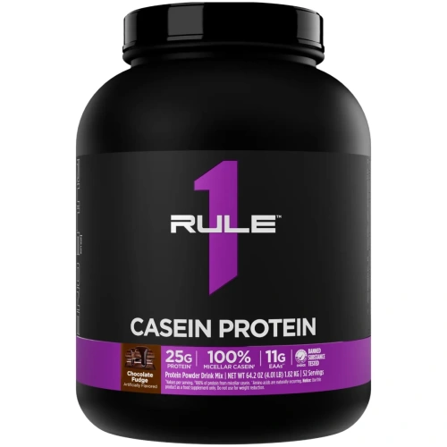Rule1 Casein Protein 1.8kg | Kaseiini – Osta nyt SportLabista