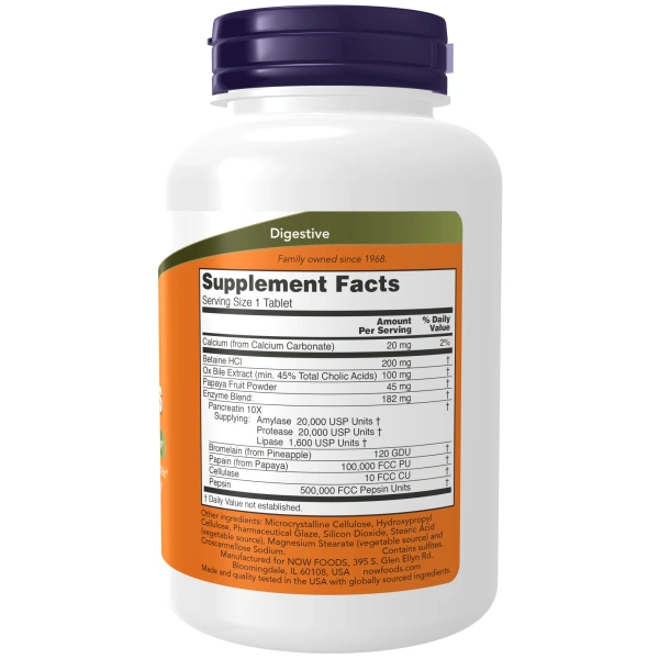 Now Foods, Super Enzymes (Super ensüümid), 180 tablets | Now Foods