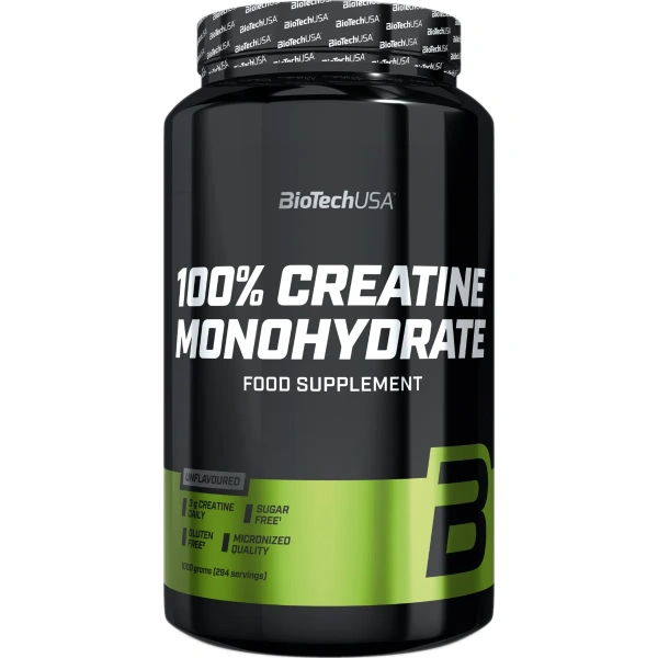 BIOTECHUSA Mikroniseeritud kreatiinmonohüdraat 1000g | BiotechUSA