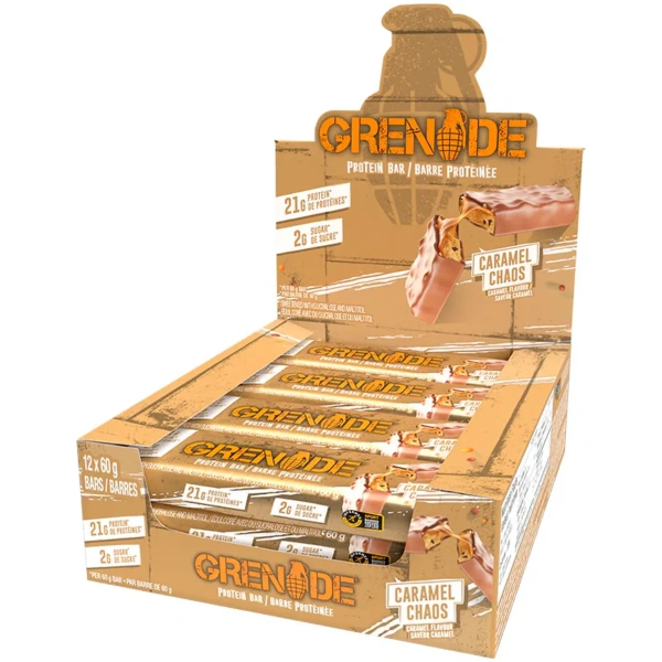 12 x Carb Killa 60g - Caramel Chaos | GRENADE