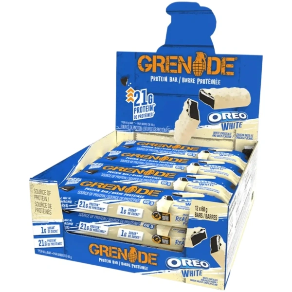 12 x Carb Killa 60g - Oreo White | GRENADE