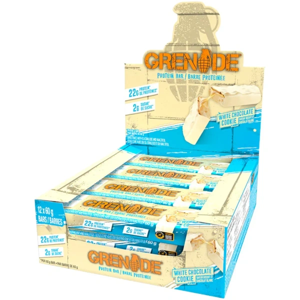 12 x Carb Killa 60g - White Chocolate Cookie | GRENADE