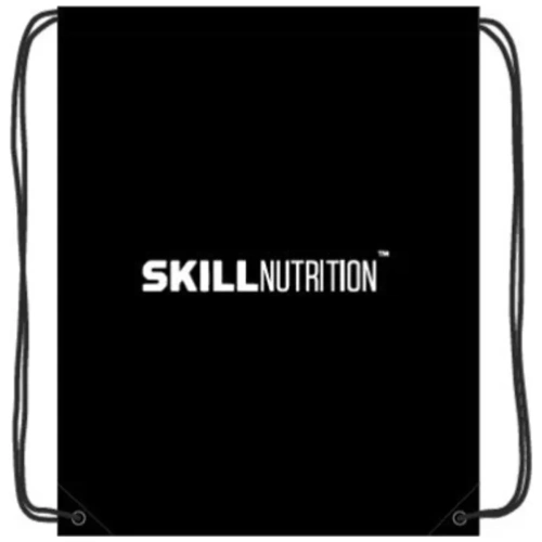 Skill Nutrition nööriga kott, must | Skill Nutrition
