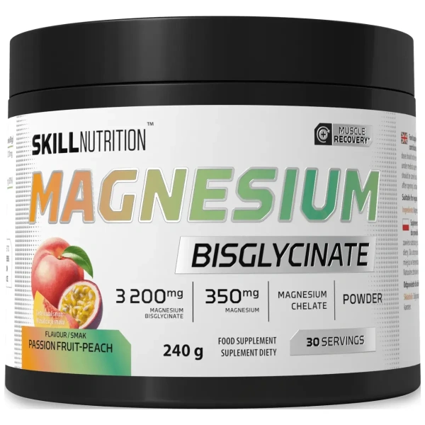 Skill Nutrition Magnesium Bisglycinate Powder 240g | Skill Nutrition