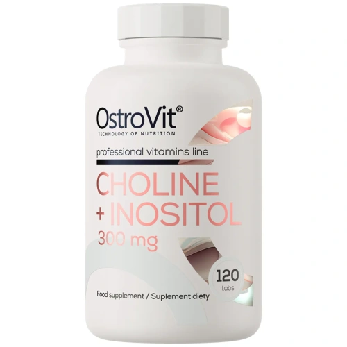 OstroVit Choline + Inositol 300 mg 120 tablets | OstroVit