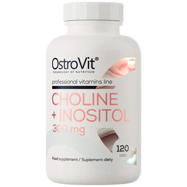 OstroVit Choline + Inositol 300 mg 120 tablets | OstroVit