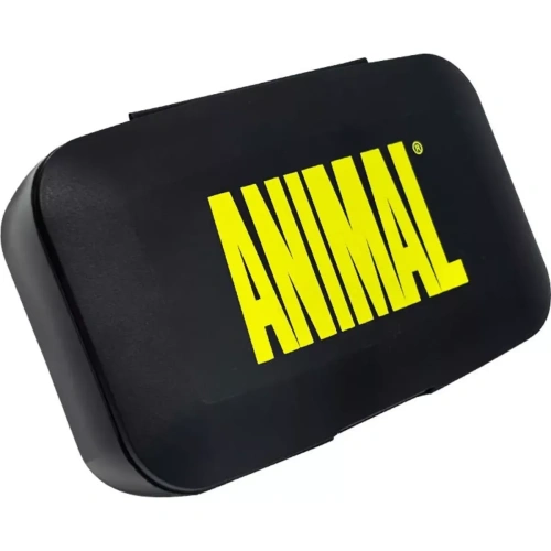Universal Nutrition Animal Pill Box - Black and Yellow | Universal Nutrition