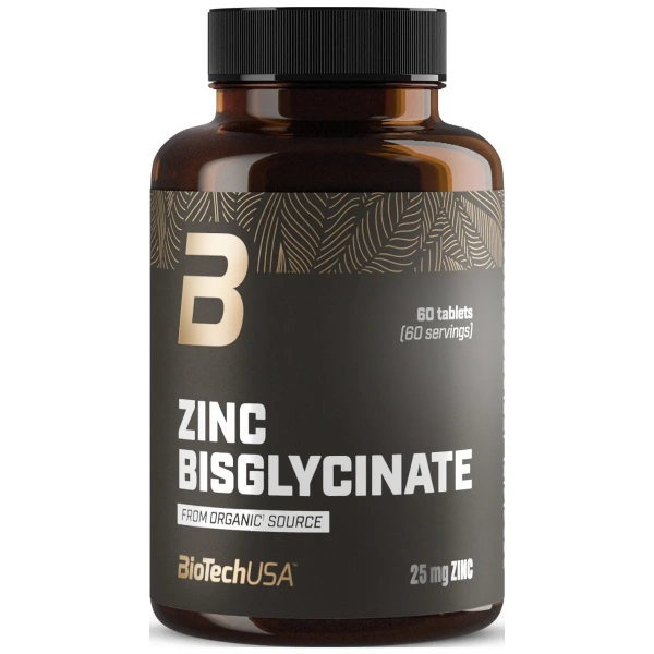 BioTechUSA Zinc Bisglycinate – 60 tabletti | BiotechUSA