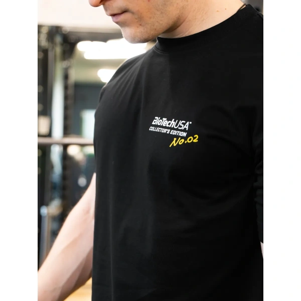 BioTechUSA Limited Edition Oversized T-särk – must (Yuzu) | BiotechUSA