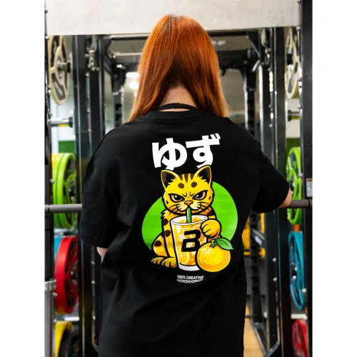 BioTechUSA Limited Edition Oversized T-särk – must (Yuzu) | T-Särgi...