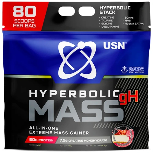 USN Hyperbolic Mass – 6000 g | Massilisajad & Taastajad – Osta kohe...