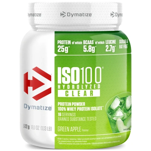 Dymatize ISO-100 Hydrolyzed Clear Whey protein 512g | Сывороточный ...