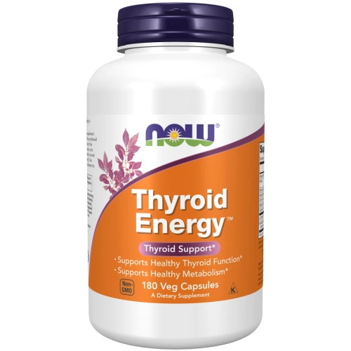 NOW Foods Thyroid Energy - 180 vcaps | Adaptogeenid – Osta kohe Spo...