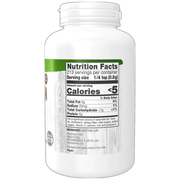 Now Foods - Xanthan Gum, Pure Powder - 170 grams | Now Foods