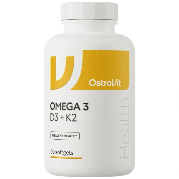 OstroVit Omega 3 D3+K2 90 capsules | OstroVit
