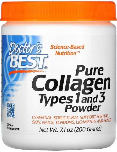 Doctor's Best, Best Collagen, Types 1 & 3, Powder (200 g)