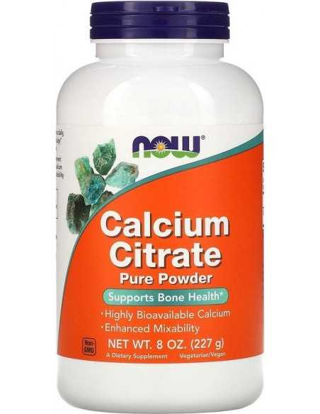 Now Foods, Calcium Citrate 100% Pure Powder, 227g