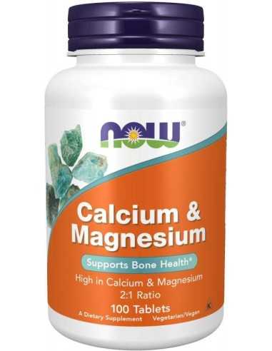 Now Foods - Calcium & Magnesium 100tab