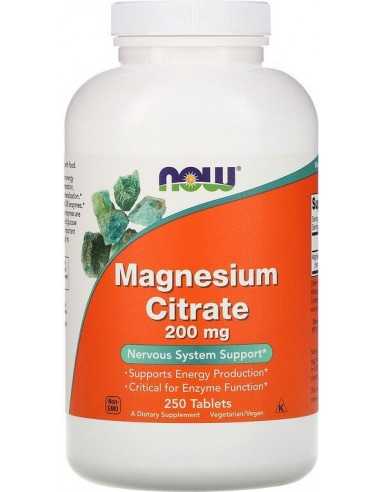 Magnesium Citrate, 200 mg, 250 Tablets