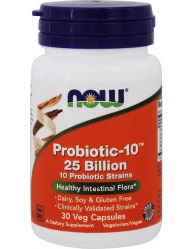 Now Foods, Probiotic-10, 25 Billion, 30 Veg Capsules