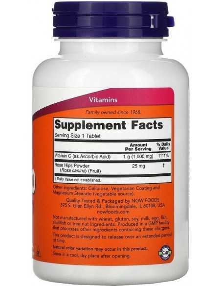 Now Foods, Vitamin C1000, 100 Tablets