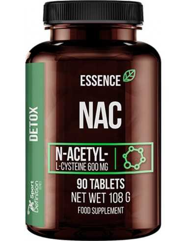 Essence, NAC, N-atsetüültsüsteiin, 600mg, 90tab