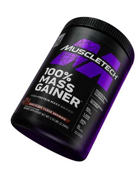 Muscletech, 100% Mass Gainer, 2330g