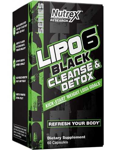 Nutrex, Lipo-6 Black Cleanse & Detox, 60caps