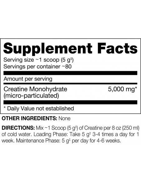 Perfect Sports, Creatine Pure & Unflavoured, 400g