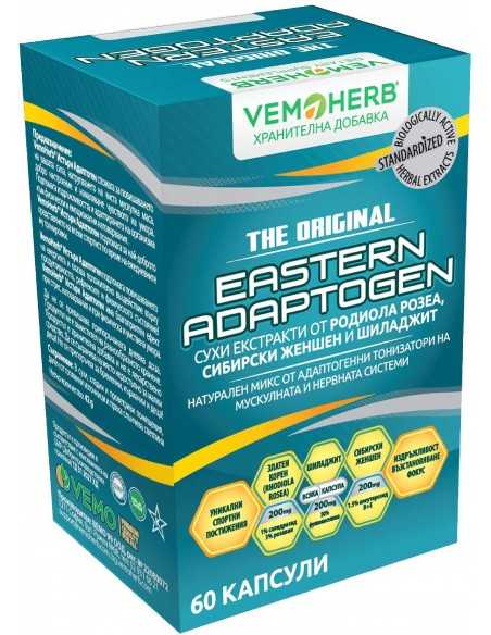 VemoHerb Eastern Adaptogen, 60caps