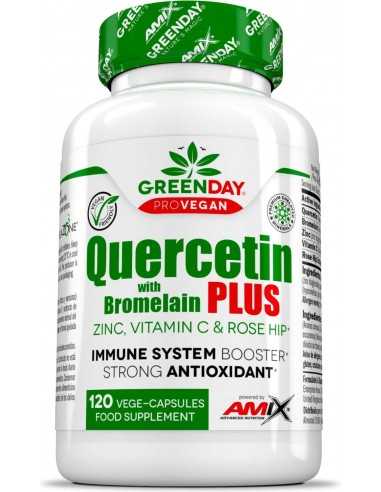 Amix, GreenDay® ProVEGAN Quercetin with Bromelain Plus 120 Vcaps