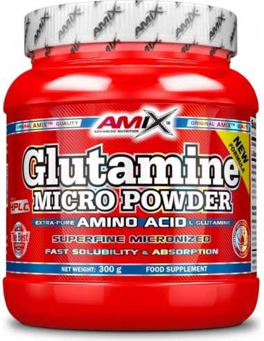 Amix Glutamine micro powder 300g (Glutamiin)
