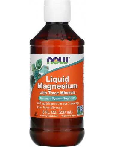 NOW Foods, Liquid Magnesium with Trace Minerals, 237ml
