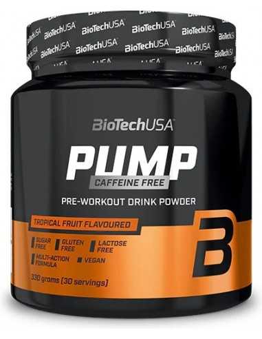 BiotechUSA, Pump Caffeine Free drink powder, 330g