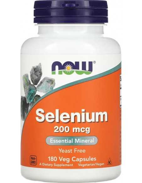 Now Foods, Selenium 200mcg, 180caps