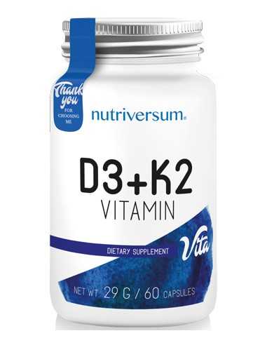 Nutriversum - VITA - D3+K2 - 60caps