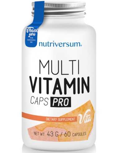 Nutriversum - VITA - Multivitamin Caps Pro - 60caps