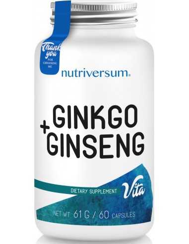 Nutriversum - VITA - Ginkgo+Ginseng - 60caps