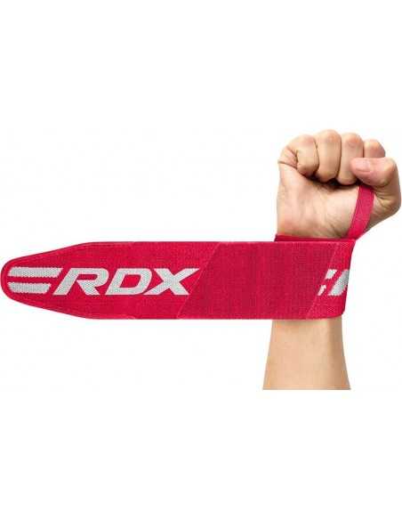 RDX W2 Powerlifting Wrist Wraps Pink For Women