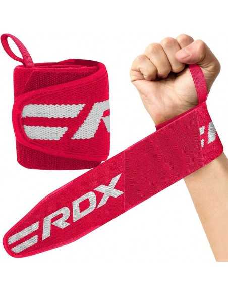 RDX W2 Powerlifting Wrist Wraps Pink For Women