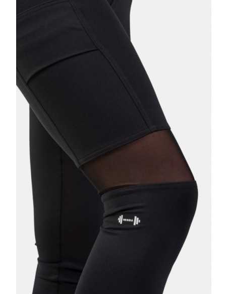 Sporty Smart Pocket High-Waist Leggings, 404, Black