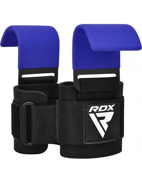 RDX W5 Weight Lifting Hook Straps - Blue