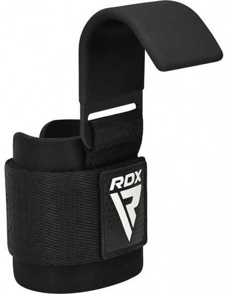 RDX W5 Weight Lifting Hook Straps - Black